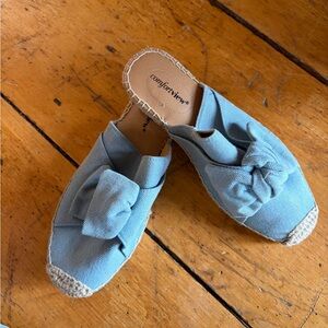 Comfort View Denim Espadrilles size 7.5